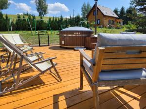 WczasyMazurskie - Domek całoroczny " Lawenda" Mazury