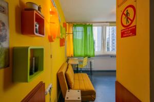 Colourful space, so central