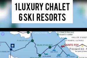 Chalets Entire Chalet Salamo 11 plus 1 Les Arcs Paradiski Jacuzzi : photos des chambres