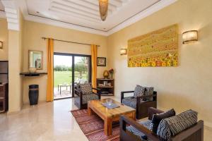 Golf mansion with Atlas mountain view