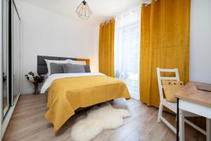 Manufaktura Residence - Apartament z Parkingiem i Dwoma Łazienkami