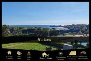 Horizon, vue mer, piscine chauffée - 基代利普拉格