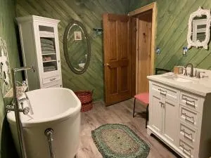 Secluded River Overlook Cabin on 160 acres. - 波茨坦