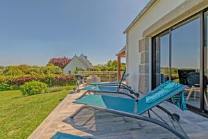 Villas Villa - vue mer - 800m de la plage : photos des chambres