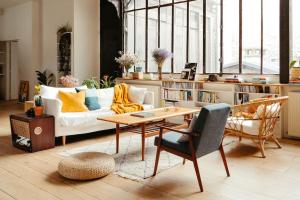 Sublime loft avec verrières sur le Canal St Martin