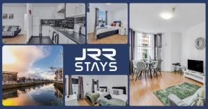 Cardiff Stylish 2 Bedroom Sleeps 6 Wi-Fi - JRR Stays