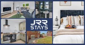 Dudley - Stylish 3 Bedroom Sleeps 6 Wi-Fi - JRR Stays