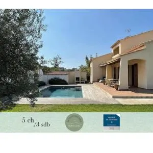 Villa l'Olivier en Provence 5ch piscine jardin et clim - 朗贝斯克
