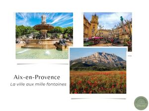 Villas Villa l-Olivier en Provence 5ch piscine jardin et clim : photos des chambres