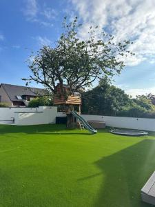 Beautiful family home with golf
