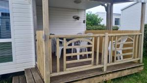 Campings GRAIN DE SABLE - Mobil Home climatise 5 pers - vue mer - Le Portel : photos des chambres