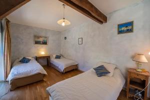 Maisons de vacances Maison familiale avec piscine privee a Le Buisson-de-Cadouin : photos des chambres