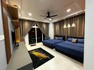 AR Homestay with Balcony Riverview - Kampung Baru