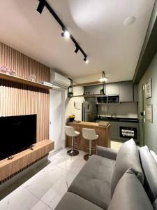 Apto Novo no Brooklin com Ar e Garagem