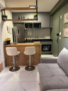 Apto Novo no Brooklin com Ar e Garagem