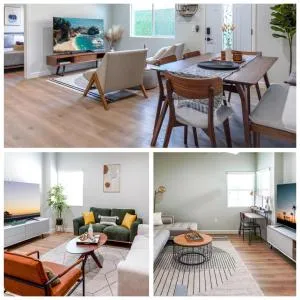 Charming Luxe Family Unit Close to Disneyland and Beaches , Game Room Arcade - EV Friendly - Sleeps 20 - Midway City