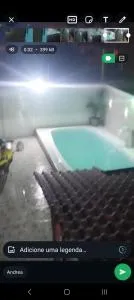 Espaço de lazer com piscina - Cortume