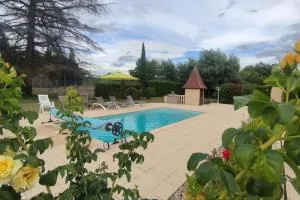 Maison 75 m2 piscine chauffée, terrain de tennis - Prigonrieux