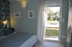 Maisons de vacances 7enGarrigue - Charmant deux pieces avec piscine : photos des chambres