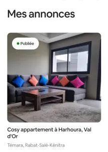 Bel appartement à Harhoura - Oulad Kerroum