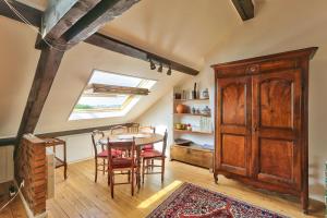 Rustic Bohemian Duplex in Meudon