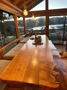 Casa con borde de lago Vichuquen