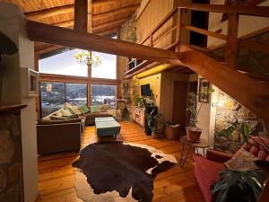 Casa con borde de lago Vichuquen