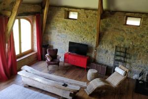 Maisons de vacances Grande maison, avec piscine privee et belle vue : photos des chambres