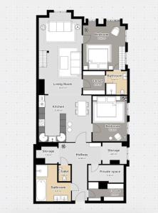 3BR 2,5Bath Luxurious BIG Family Penthouse & VIEWS