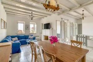 Villa Anna with seaview of Naxos - Isterni