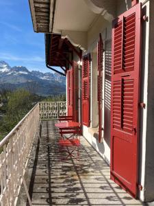 Appartements Appartement vue Mont Blanc : photos des chambres