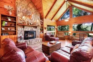 Hazy Hideaway with View of Ellijay River in the North GA Mountains - Cherry Log