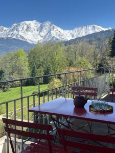 Appartements Appartement vue Mont Blanc : photos des chambres