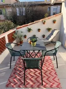 Le Petit Paradis - Jolie Terrasse - 圣马西敏·拉塞 Le Petit Paradis - Jolie Terrasse - 圣马西敏·拉塞