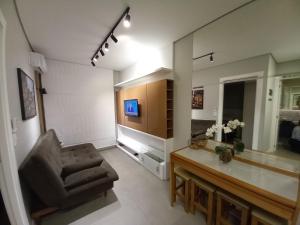 Apto Top , ótima Localização , novinho completo , wifi, ar condicionado, playground, vaga garagem coberta