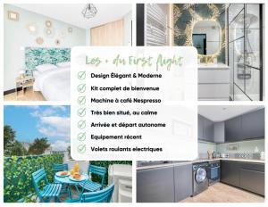 First flight Colomiers - à 8 mn de laéroport- Proche Airbus - 6 voyageurs