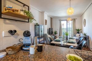 Casa Rexola con balcón para 7 viajeros con piscina comunitaria