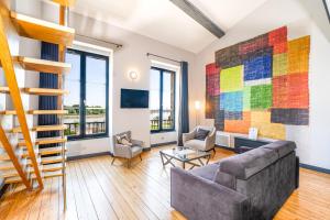 Appartement Climatisé 3 Chambres Vue Garonne