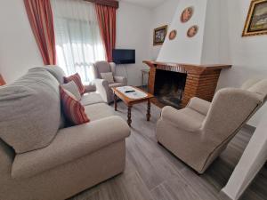 Casa Sofía en Grazalema, con magnífica chimenea