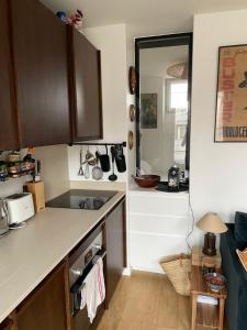 Deux pièces lumineux calme, vue sur le ciel !