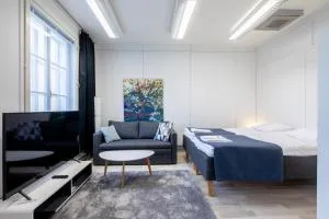 Tyylikäs City studio, Terassi ja ilmainen parkki Vanha Postitalo - Joroinen