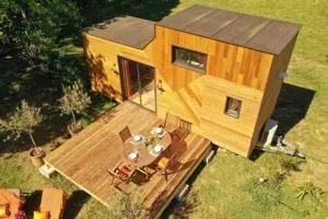Tiny House atypique tout confort 4 pers jardin - La Garde