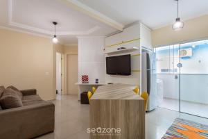 Belo Apto c Churrasqueira a 850 m da praia RAL204