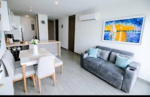 Apartamento con salida privada a la playa en Morros, Cartagena