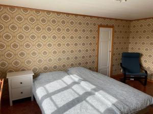 Calm and private country side property with own waterfront by large river