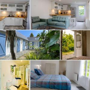 Maisons de vacances Ty Dany-wifi-plage a pieds : photos des chambres