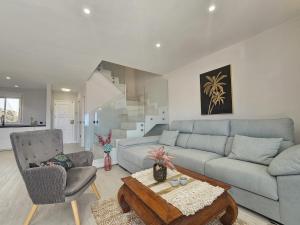 Exclusive villa with heated saltwater pool, roof terrace with beautiful views in Mogán