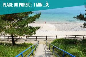 Maisons de vacances Ty Dany-wifi-plage a pieds : Maison 3 Chambres