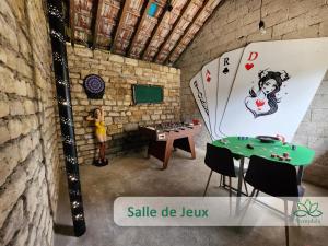 Logement cocooning 2-4 personnes avec Salle de jeux