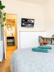 Appartements NEW Confort et Elegance Face a la GARE : photos des chambres